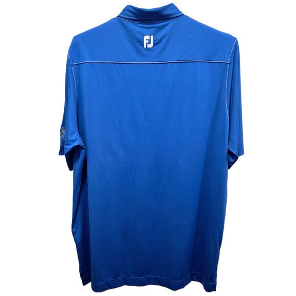 FootJoy Men's Polo Golf Short-Sleeve Shirt 2XL, Logo Cowboys Golf Club on sleeve - Picture 2 of 6